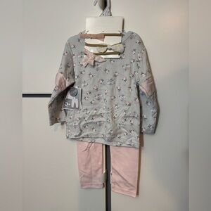 SHABBY CHIC baby girls 5 piece set; baby items; baby girl set; toddler girls set